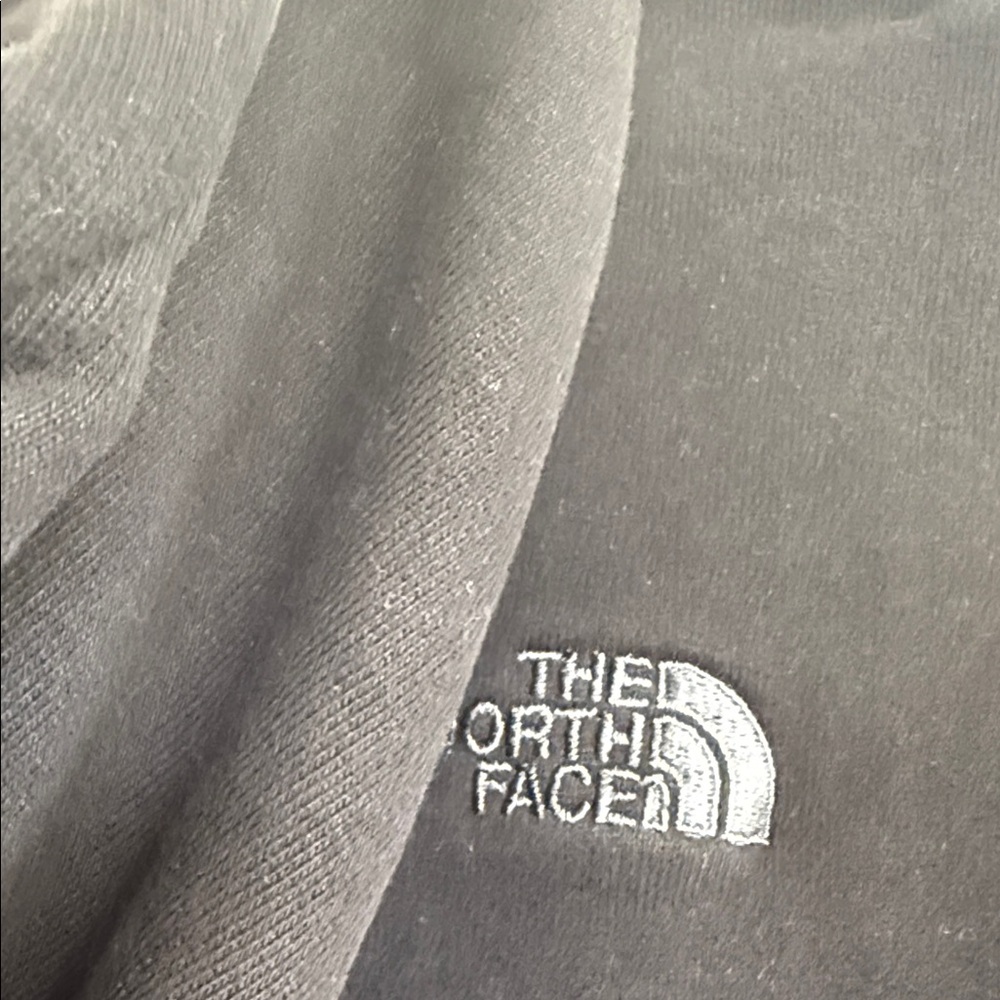 The North Face Black Pullover Hoodie with Subtle Logo - Picture 3 of 4